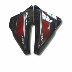 Side Panel For Honda Dream Neo Type 2 Black Red product image