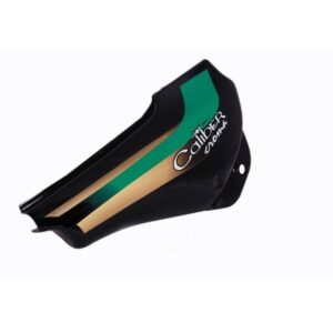 Side Panel Set Fit For Bajaj Caliber Croma Black green Sticker product image