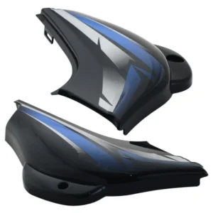 Side Panel Set Fit For Bajaj Ct 100 New Model Latest Black blue Sticker