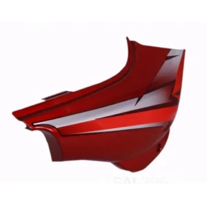 Side Panel Set Fit For Bajaj Ct 100 New Model Latest Black red Sticker