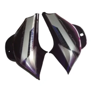 Side Panel Set Fit For Bajaj Ct 100 Red Purple