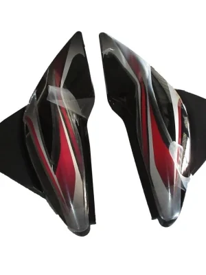 Side Panel Set Fit For Bajaj Discover 100cc 3d Type Blackpurple Sticker