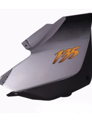 Side Panel Set Fit For Hero Ambition Cloud Silver For Black Bike