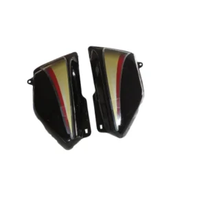 Side Panel Set Fit For Hero Cd Dawn New Model Black red Sticker