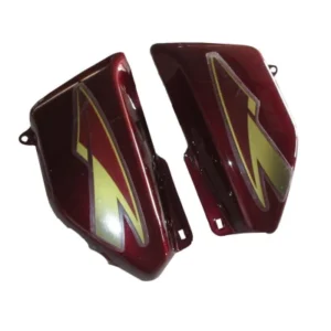 Side Panel Set Fit For Hero Cd deluxe Old Model spld Type For Palace Maroon Bike