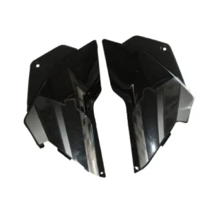 Side Panel Set Fit For Hero Glamour Latest New Model Type 5 Black grey Sticker