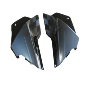 Side Panel Set Fit For Hero Glamour New Model Black blue Sticker
