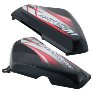 Side Panel Set Fit For Hero Hf deluxe Black red Sticker