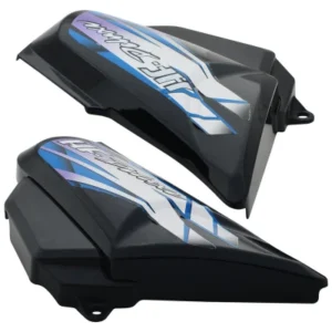 Side Panel Set Fit For Hero Hf deluxe Type 3 Black blue Sticker