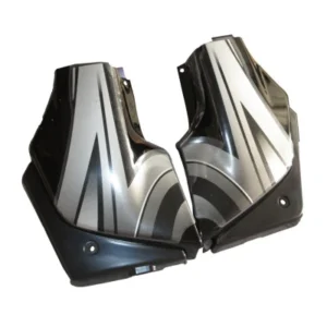 Side Panel Set Fit For Hero Passion Plus New Model Black Colour For W Red Bike