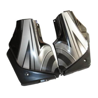 Side Panel Set Fit For Hero Passion Plus New Model Black Colour For W Red Bike