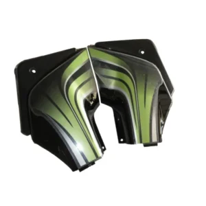Side Panel Set Fit For Hero Passion Pro Digital Black Col For Parrot Green Bike