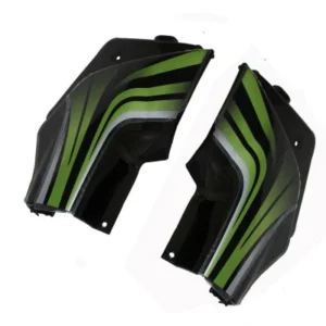 Side Panel Set Fit For Hero Passion Pro Sports Red For Black Bike