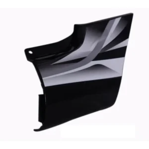 Side Panel Set Fit For Hero Passion Pro Type 3 Black Colour For White Bike white Sticker product image