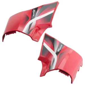 Side Panel Set Fit For Hero Passion Pro Type 3 Sports Red Colour For Black Bike red Sticker