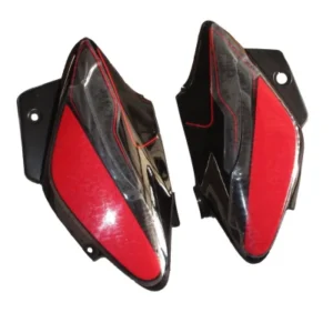 Side Panel Set Fit For Hero Splendor I smart Type 2 Black red Sticker