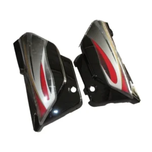 Side Panel Set Fit For Hero Splendor New Model Black Red Sticker black Alloy Wheels product image