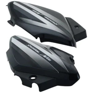 Side Panel Set Fit For Hero Splendor Nxg Latest Black silver Sticker