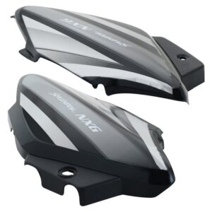 Side Panel Set Fit For Hero Splendor Nxg Latest new Graphics Black silver Sticker