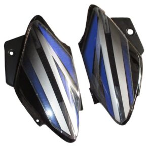 Side Panel Set Fit For Hero Splendor Nxg Type 4 Black With Blue Sticker