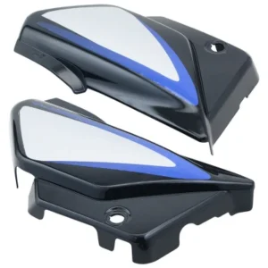 Side Panel Set Fit For Hero Splendor Plus Black blue Sticker