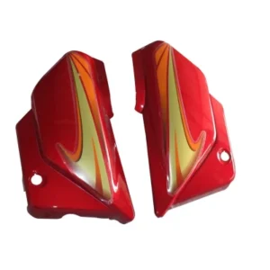Side Panel Set Fit For Hero Splendor Plus Candy Blazing Red