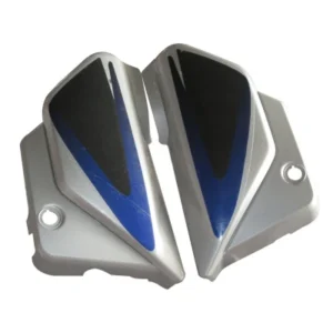 Side Panel Set Fit For Hero Splendor Plus Cloud Silver blue Sticker