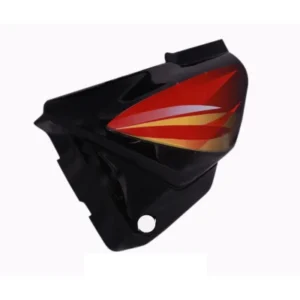 Side Panel Set Fit For Hero Splendor Pro black Alloy Wheels Black brown Sticker