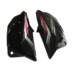 Side Panel Set Fit For Hero Splendor Pro Type 4 Black red Stik