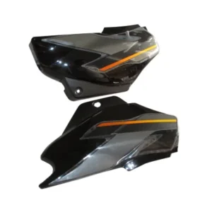 Side Panel Set Fit For Hero Super Splendor Black red Sticker