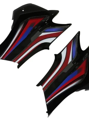 Side Panel Set Fit For Hero Super Splendor I3s Black Red