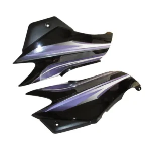 Side Panel Set Fit For Hero Super Splendor Latest type 2 Black purple Sticker product image