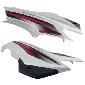 Side Panel Set Fit For Hero Super Splendor Latest type 2 Force Silver product image