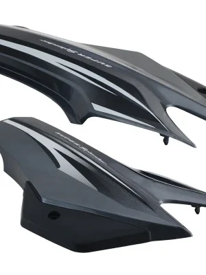 Side Panel Set Fit For Hero Super Splendor Latest type 2 Heavy Grey 2