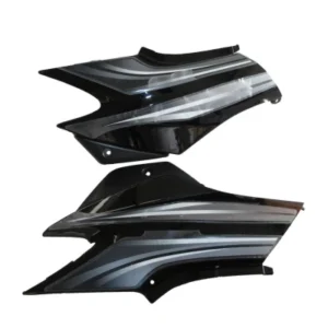 Side Panel Set Fit For Hero Super Splendor Latest type 3 Black grey Sticker product image