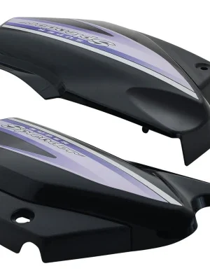 Side Panel Set Fit For Hero Super Splendor Old Model Black purple Sticker