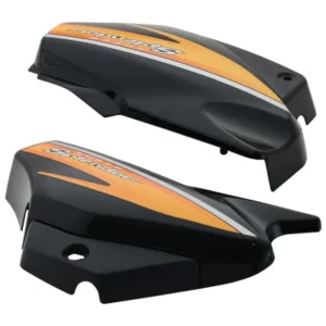 Side Panel Set Fit For Hero Super Splendor Old Model Black orange Sticker