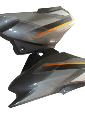 Side Panel Set Fit For Hero Super Splendor Silver