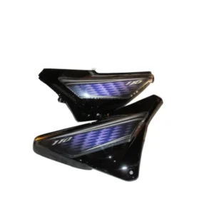 Side Panel Set Fit For Honda Dream Neo Black Blue Sticker product image