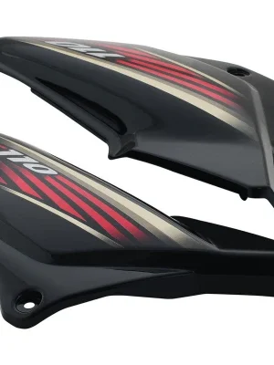 Side Panel Set Fit For Honda Dream Neo Type 2 Black red Sticker product image