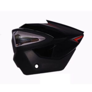 Side Panel Set Fit For Honda Shine Dx Type 2 With Chrome Garnish Black product image