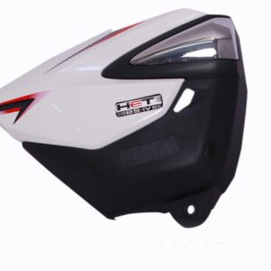 Side Panel Set Fit For Honda Shine Dx Type 2 With Chrome Pearl Amazing White