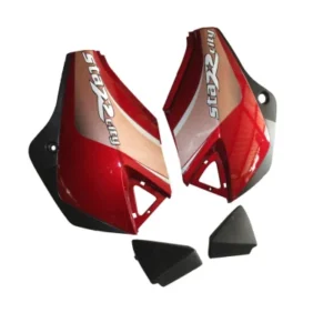 Side Panel Set Fit For TVS Starcity Old Model Flame Red