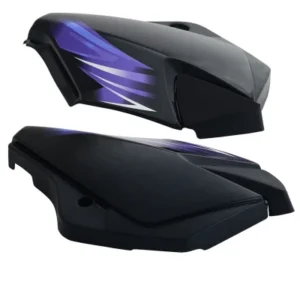 Side Panel Set Fit For TVS Starcvti 110 Cc New Model Black purple Sticker product image