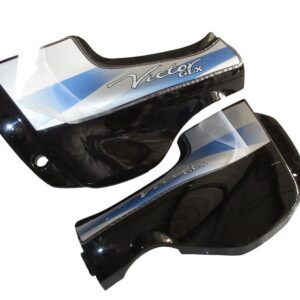 Side Panel Set Fit For TVS Victor Glx Black blue Sticker