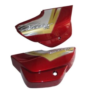 Side Panel Set Fit For TVS Victor Gx Flame Red