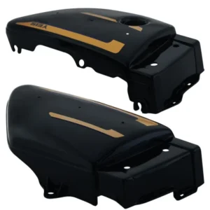 Side Panel Set Fit For Yamaha 135 Black golden Sticker