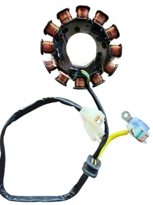 Stator Coil Plate Assembly For Yamaha Fazer Fz Fz16 Fz s 12 Pole 3 2 Pin product image
