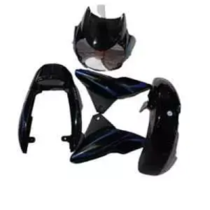 Black Blue Full Body Kit For Bajaj Discover 150cc U17 product image