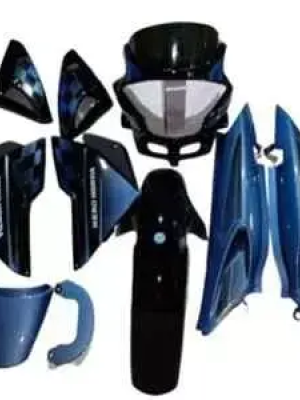 Black Blue Full Body Kit For Hero Glamour Ui58